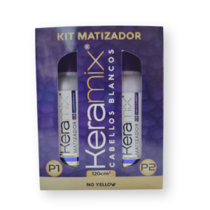 Kit Matizador Mechas Y Canas No Yellow Keramix